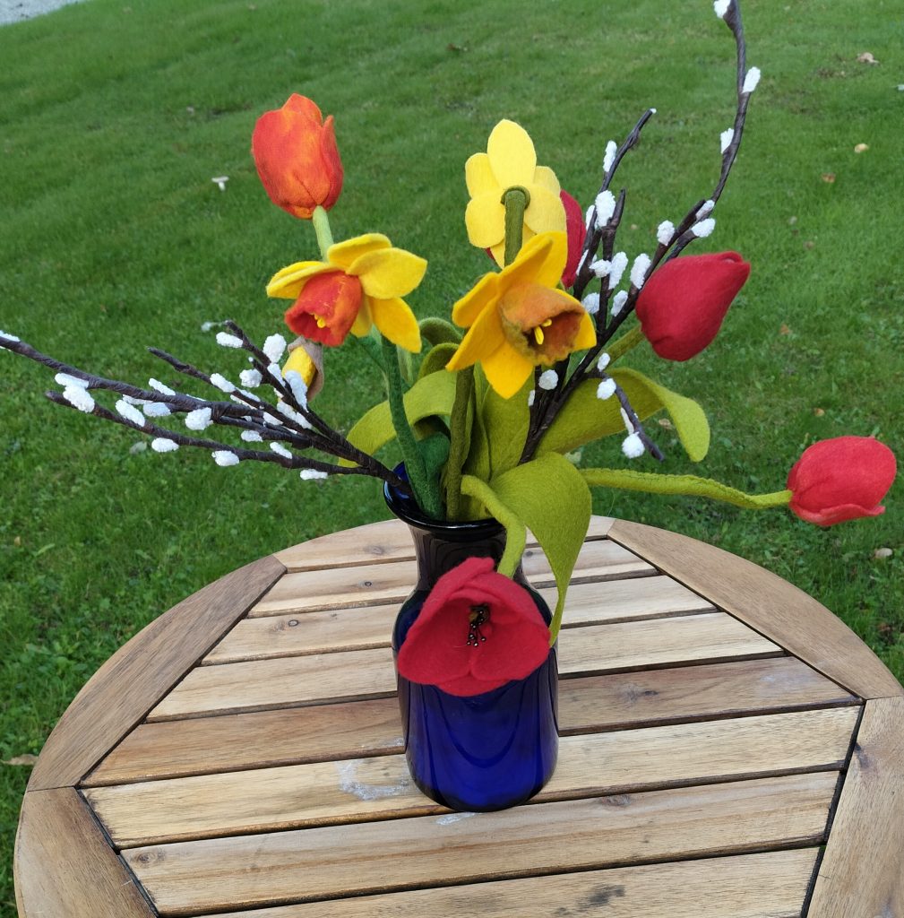 Bloemen van Vilt